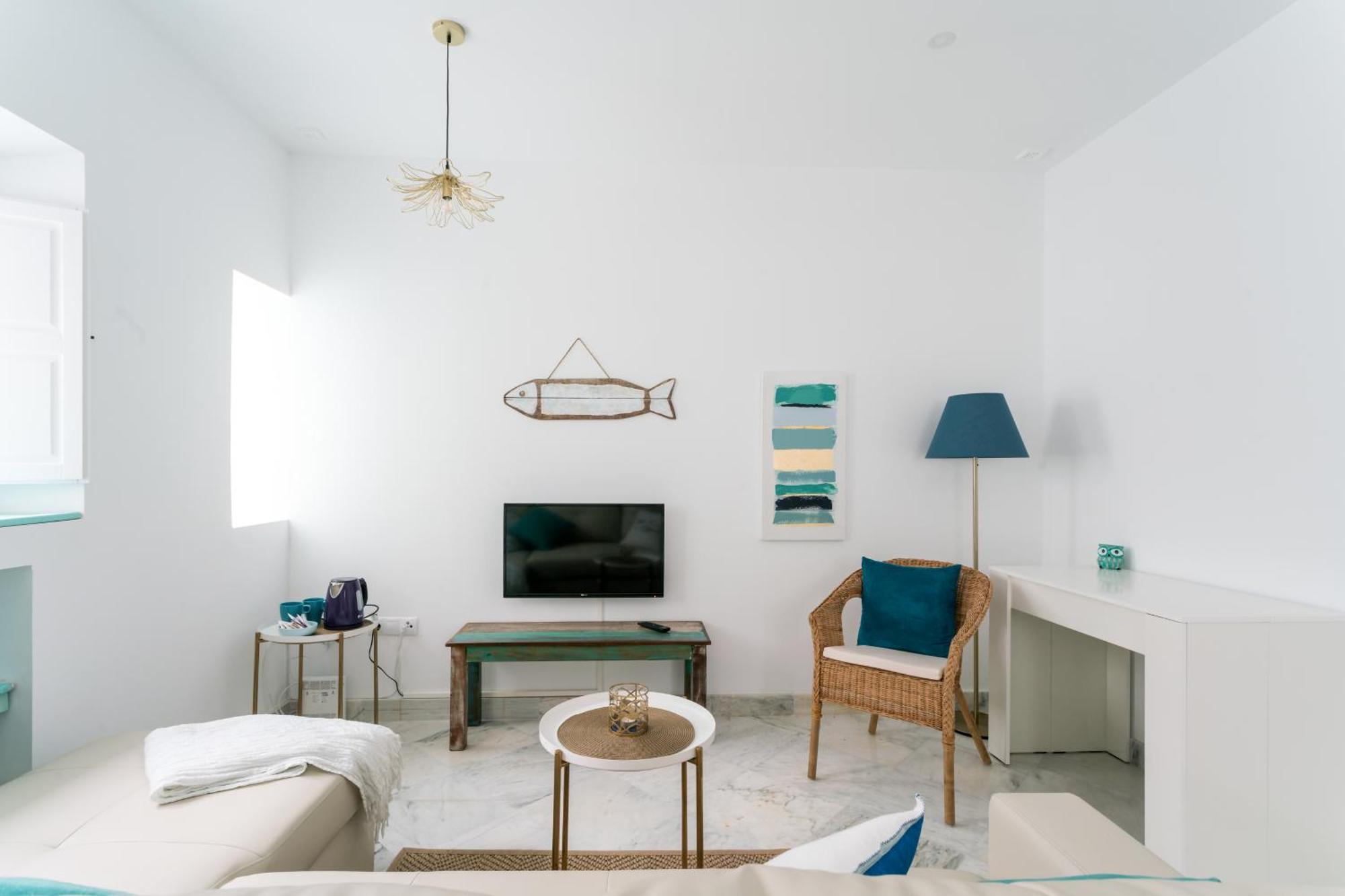 Apartamento Fantástico ático En El Casco Antiguo Junta A La Playa Cádiz