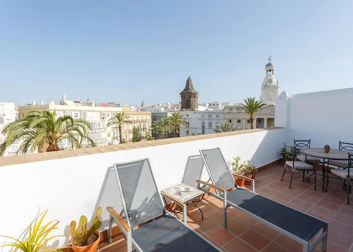 Atico-Solarium City Hall By Cadiz4Rentals